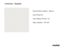 Spectra Square Umbrella 300x300 Natural 10 Spectra Square Umbrella 300x300 Natural -Outdoor Furniture spectra umbrella texture umbrosa