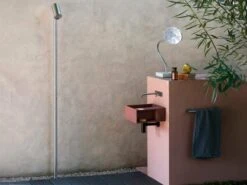 Square Freestanding Outdoor Shower 9 Square Freestanding Outdoor Shower -Outdoor Furniture square agape 1