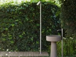 Square Freestanding Outdoor Shower