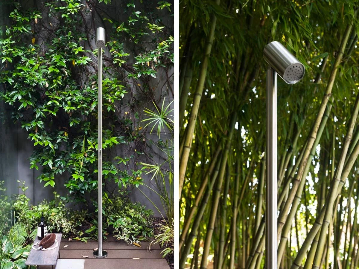 Square Freestanding Outdoor Shower 6 Square Freestanding Outdoor Shower - Image 4