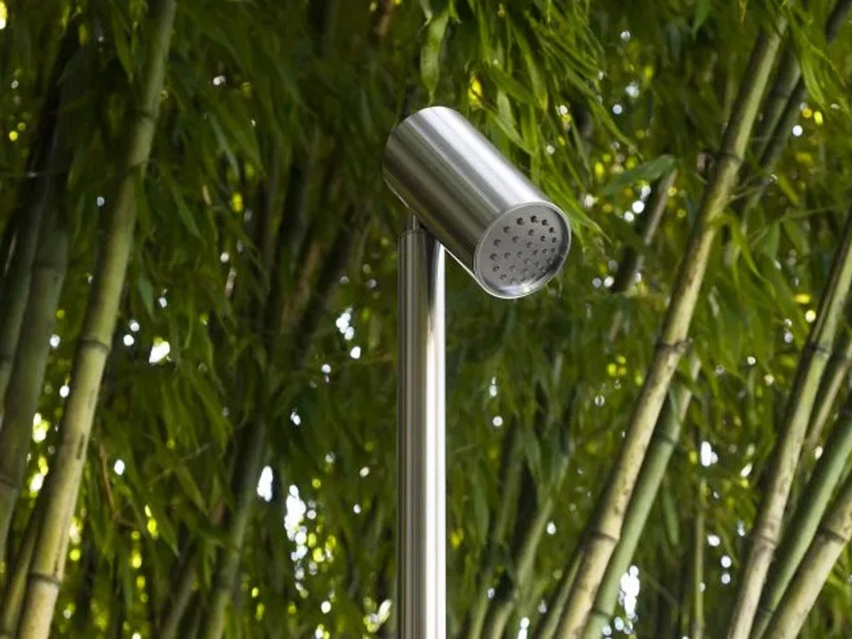 Square Freestanding Outdoor Shower 4 Square Freestanding Outdoor Shower - Image 2