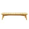 Knit Coffee Table -Outdoor Furniture tavolino basso chiaro