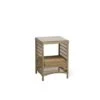 Malibu Square Sidetable 2 Malibu Square Sidetable -Outdoor Furniture tavolino laterale malibu manutti 2