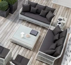 Malibu Square Coffee Table -Outdoor Furniture tavolino malibu manutti