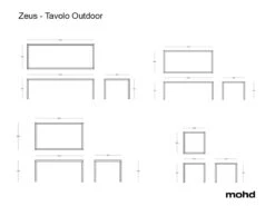 Zeus Tavolo Outdoor - Outdoor Table -Outdoor Furniture tavoloouttech4444