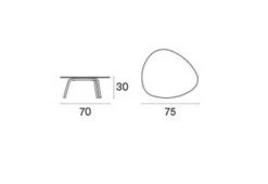 EMU Terramare Coffee Table - Medium -Outdoor Furniture terramare coffee table medium emu tec