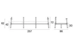 EMU Terramare Three Seater Sofa 15 EMU Terramare Three Seater Sofa -Outdoor Furniture terramare sofa 3 seater size emu