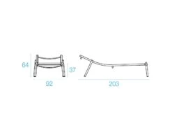 EMU Terramare Sunbed 12 EMU Terramare Sunbed -Outdoor Furniture terramare tek