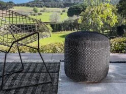 Tres Outdoor Pouf