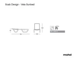 Vela Sunbed 19 Vela Sunbed -Outdoor Furniture velasunbed1111