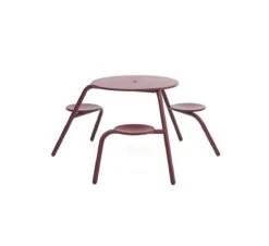 Virus Picnic Table With Holes - Indoor/Outdoor