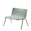 FAST Zebra Knit Lounge Armchair - Low Back -Outdoor Furniture zebra knit lounge