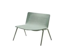 FAST Zebra Knit Lounge Armchair - Low Back