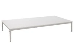 Zendo Sense Rectangular Coffee Table 7 Zendo Sense Rectangular Coffee Table -Outdoor Furniture zendosensecoffeetablewhite